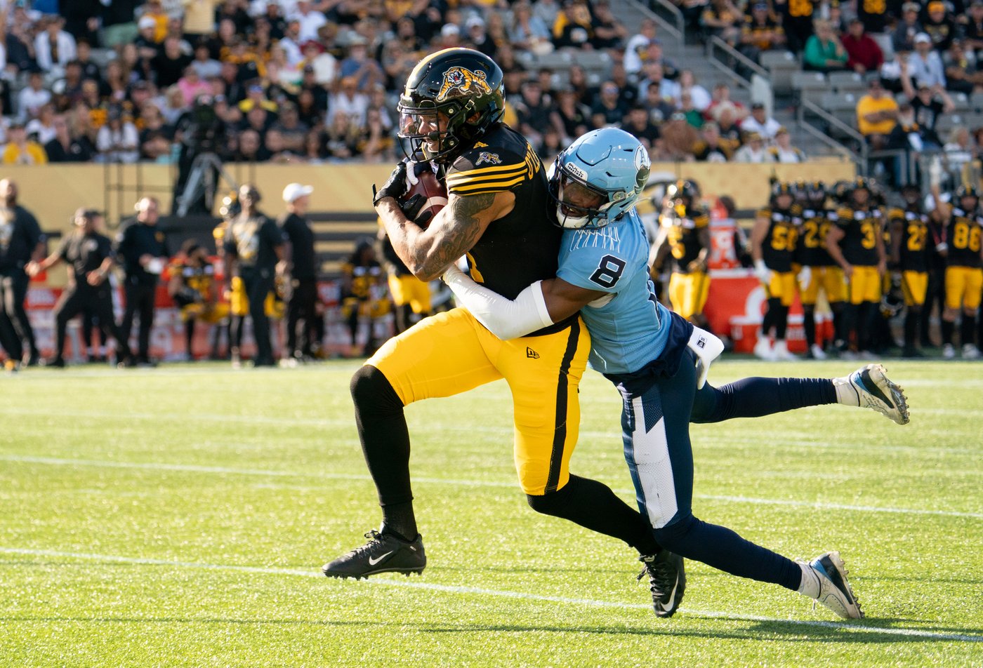 Amos, Argos' defence hope to match Alouettes' physical play Saturday | iNFOnews.ca