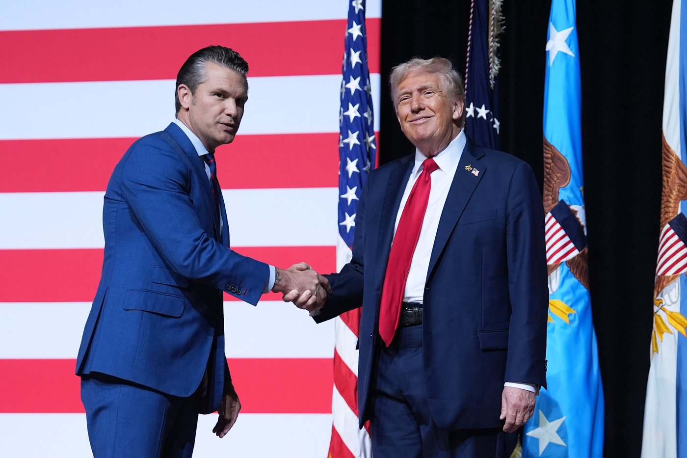 Trump and Hegseth declare an end to 'politically correct' leadership in the US military | iNFOnews.ca