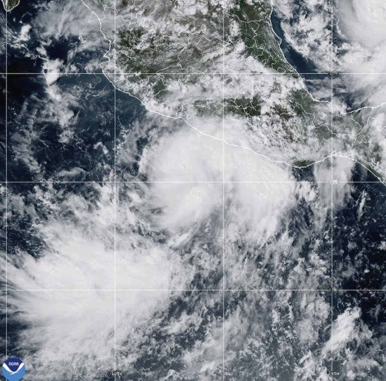 Tropical Storm Simon forms in the Pacific Ocean off the southwestern coast of Mexico | iNFOnews.ca
