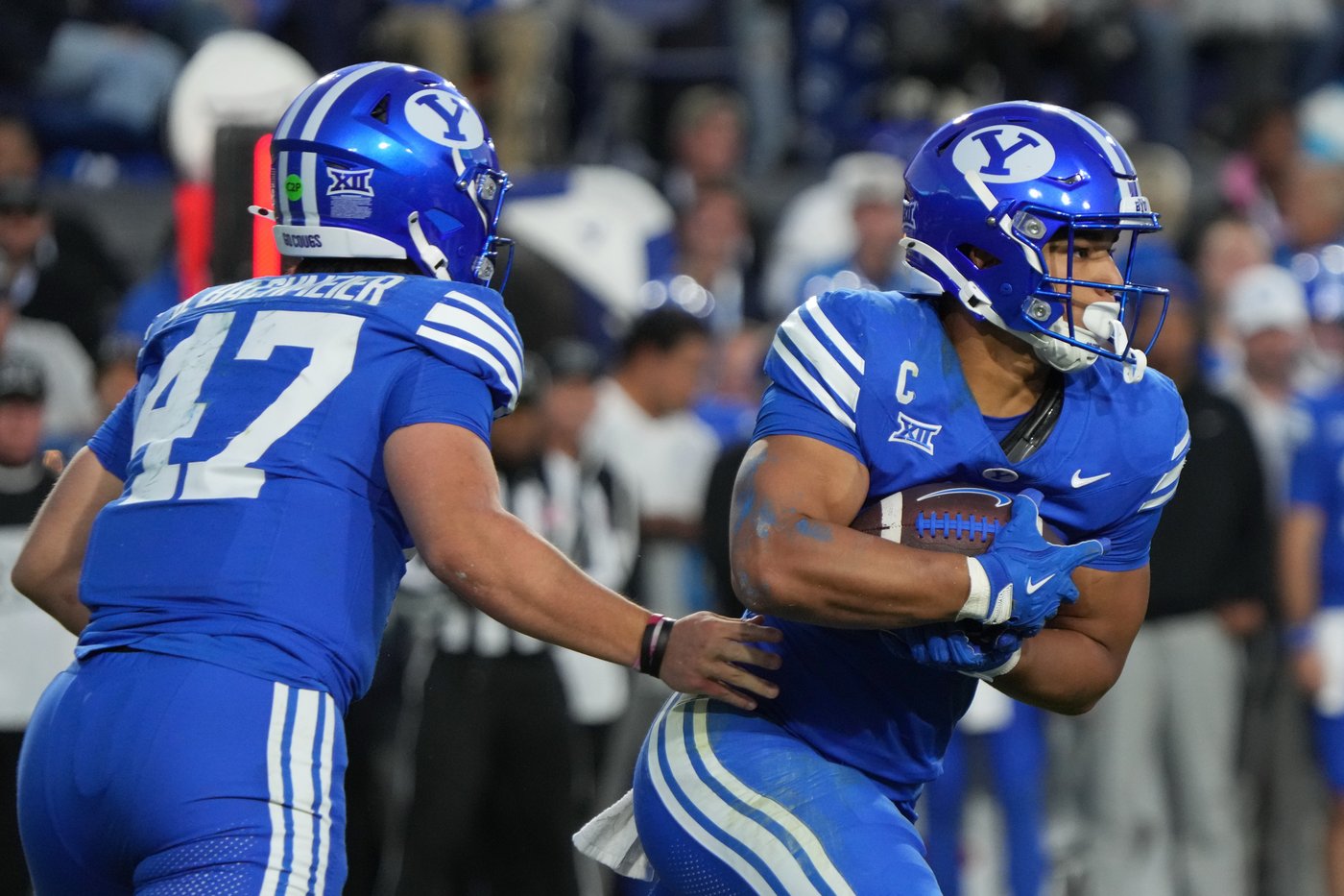 Bear Bachmeier and LJ Martin ready to deliver on offense for No. 14 BYU as it eyes Big 12 title | iNFOnews.ca Bear Bachmeier and LJ Martin ready to deliver on offense for No. 14 BYU as it eyes Big 12 title | iNFOnews.ca