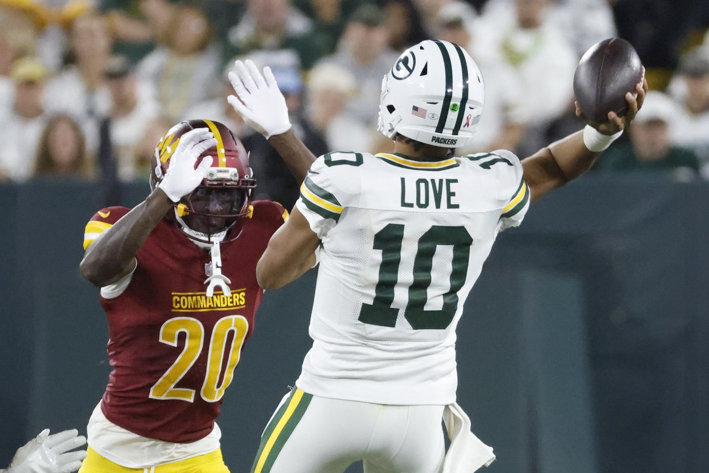 Jordan Love and Tucker Kraft lead the way in Packers' 27-18 victory over Commanders | iNFOnews.ca