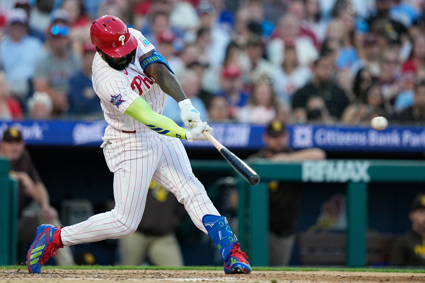 Sánchez’s shutout streak ends at 50 2/3 innings, Phillies get pair of HRs in 3-2 win over Padres | iNFOnews.ca Sánchez’s shutout streak ends at 50 2/3 innings, Phillies get pair of HRs in 3-2 win over Padres | iNFOnews.ca