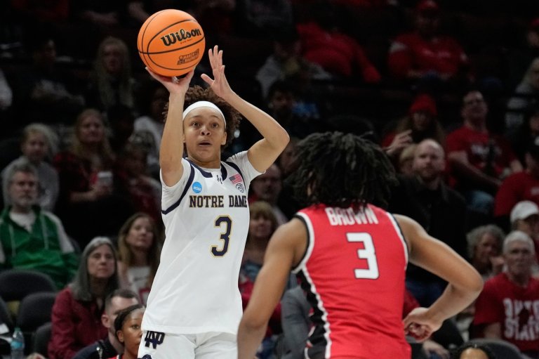 Hannah Hidalgo dazzles as Notre Dame rolls past Fairfield 79-60 in women's March Madness | iNFOnews.ca