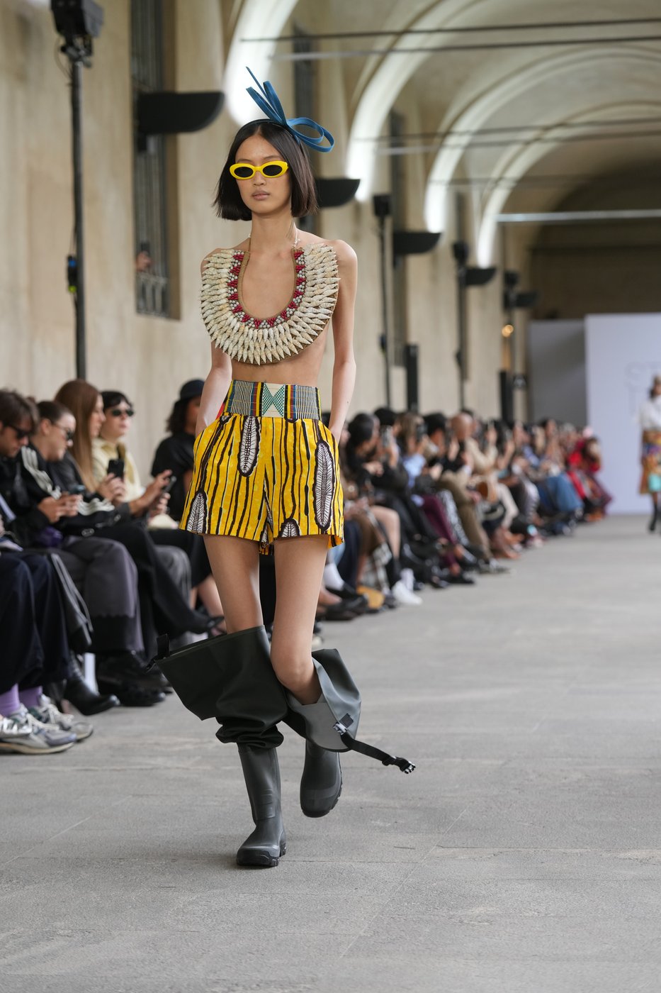 Stella Jean's Milan runway features artisans from Bhutan and an appeal to preserve craftsmanship | iNFOnews.ca Stella Jean's Milan runway features artisans from Bhutan and an appeal to preserve craftsmanship | iNFOnews.ca