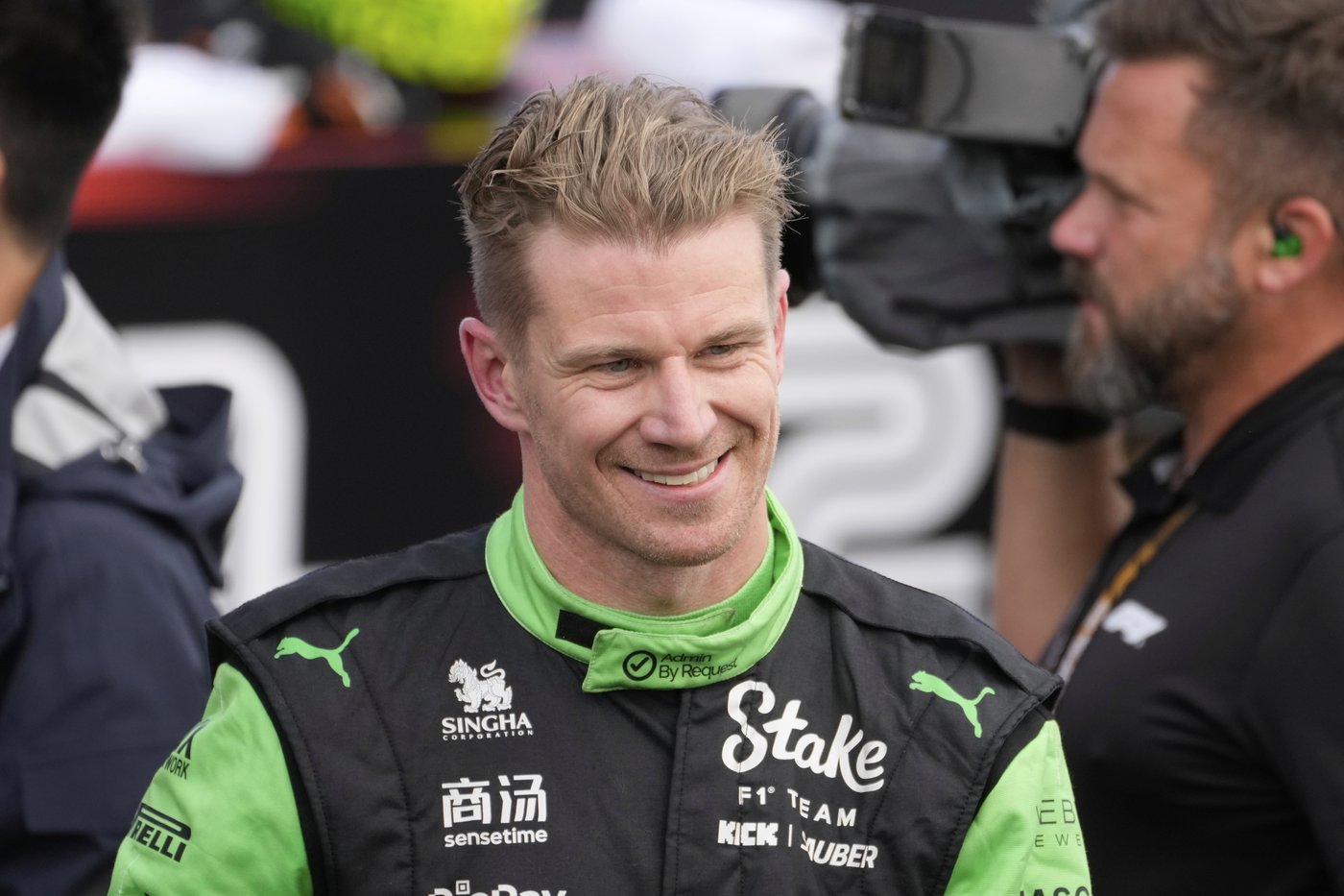 Hülkenberg's long wait ends with Lego trophy after first podium finish in his 239th F1 race | iNFOnews.ca Hülkenberg's long wait ends with Lego trophy after first podium finish in his 239th F1 race | iNFOnews.ca
