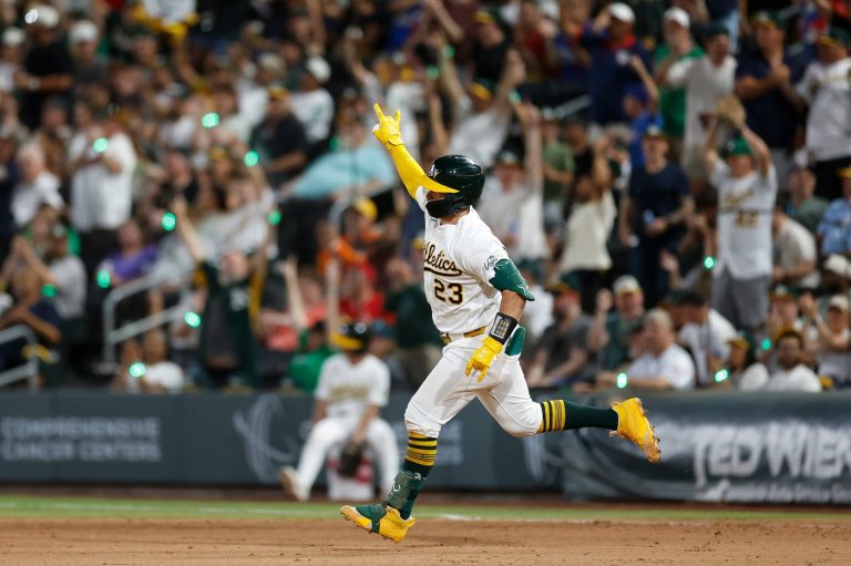 A's beat Rockies 6-4 as Lawrence Butler scores on a throwing error and adds an RBI single | iNFOnews.ca