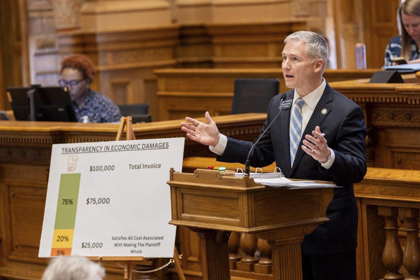 Georgia bill to limit lawsuits advances after Kemp makes concession to Republican senators | iNFOnews.ca Georgia bill to limit lawsuits advances after Kemp makes concession to Republican senators | iNFOnews.ca