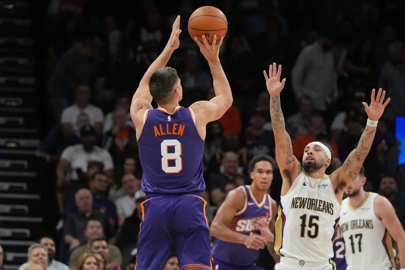 Grayson Allen's 42-point outburst is the latest highlight in Suns' surprisingly good start to season | iNFOnews.ca Grayson Allen's 42-point outburst is the latest highlight in Suns' surprisingly good start to season | iNFOnews.ca