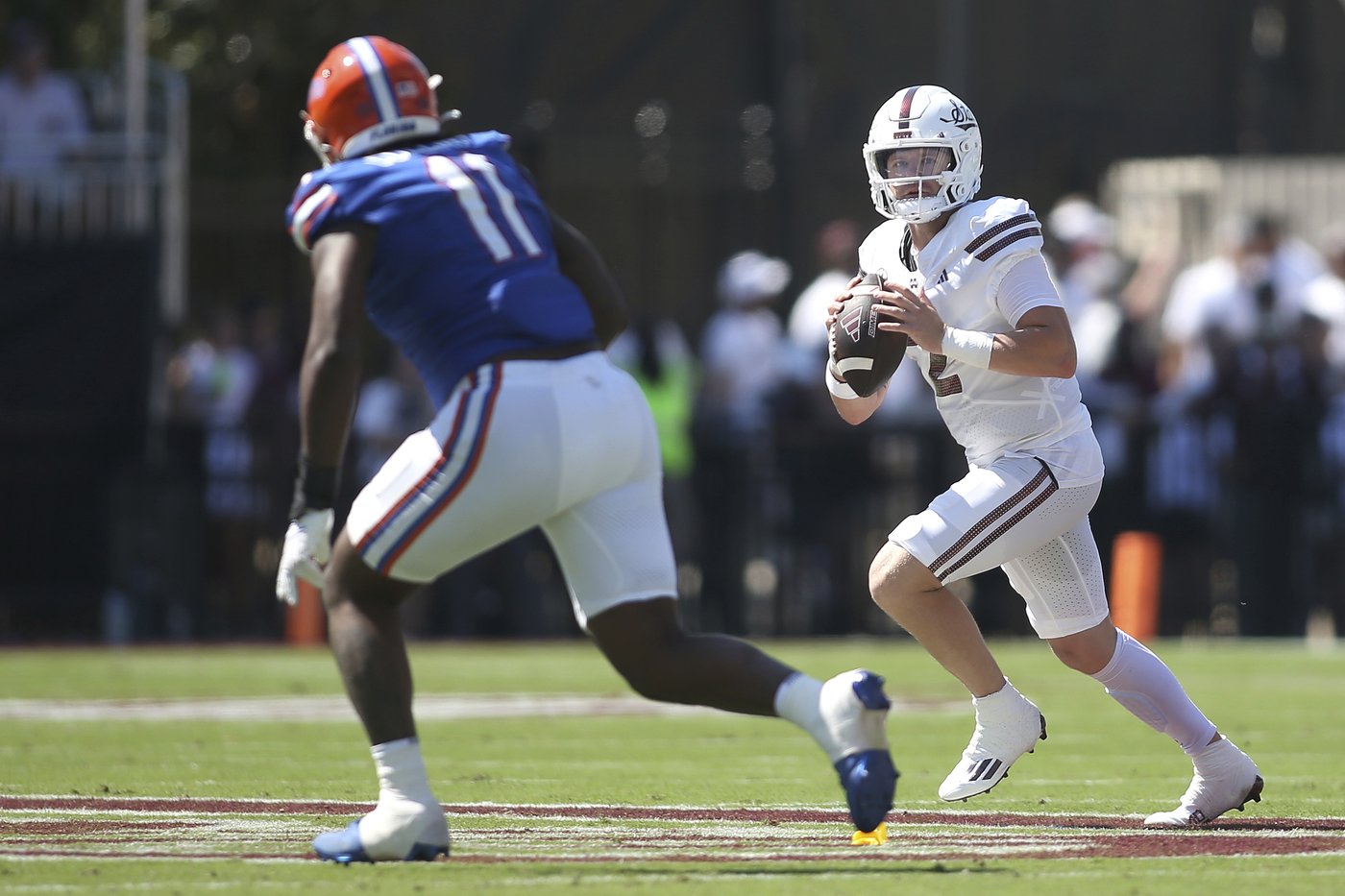 Mertz passes for 3 scores and runs for another to help Florida beat Mississippi State 45-28 | iNFOnews.ca Mertz passes for 3 scores and runs for another to help Florida beat Mississippi State 45-28 | iNFOnews.ca