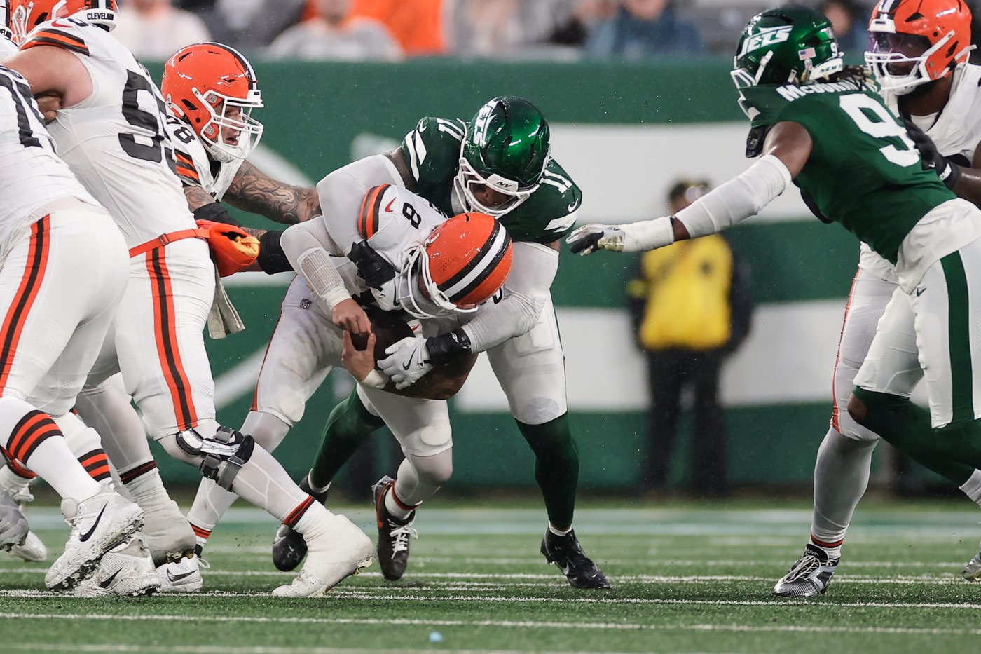 Jets' Jermaine Johnson's sweet strategy to sack Ravens' Lamar Jackson: No sugary drinks | iNFOnews.ca