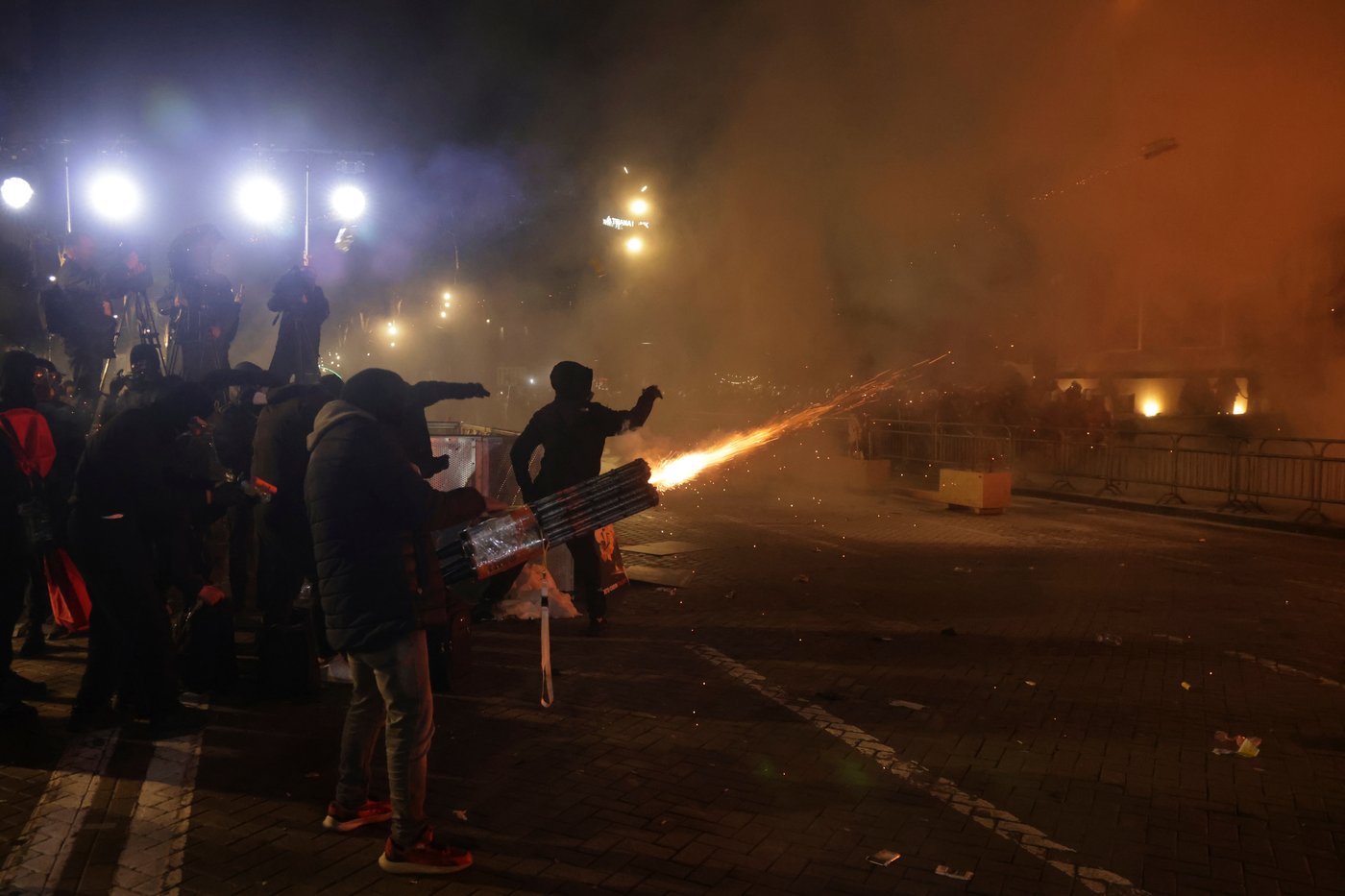 Violence breaks out at anti-government protest in Albanian capital | iNFOnews.ca Violence breaks out at anti-government protest in Albanian capital | iNFOnews.ca