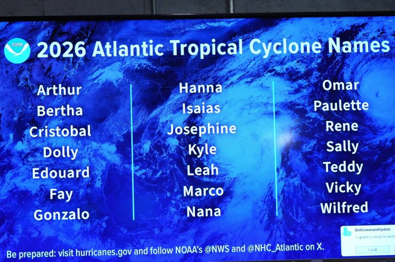 Tropical Storm Dolly forms in the Atlantic Ocean far from land | iNFOnews.ca