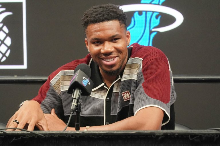 Iguanas have become Giannis Antetokounmpo's 1st opponent in his Miami Heat era | iNFOnews.ca