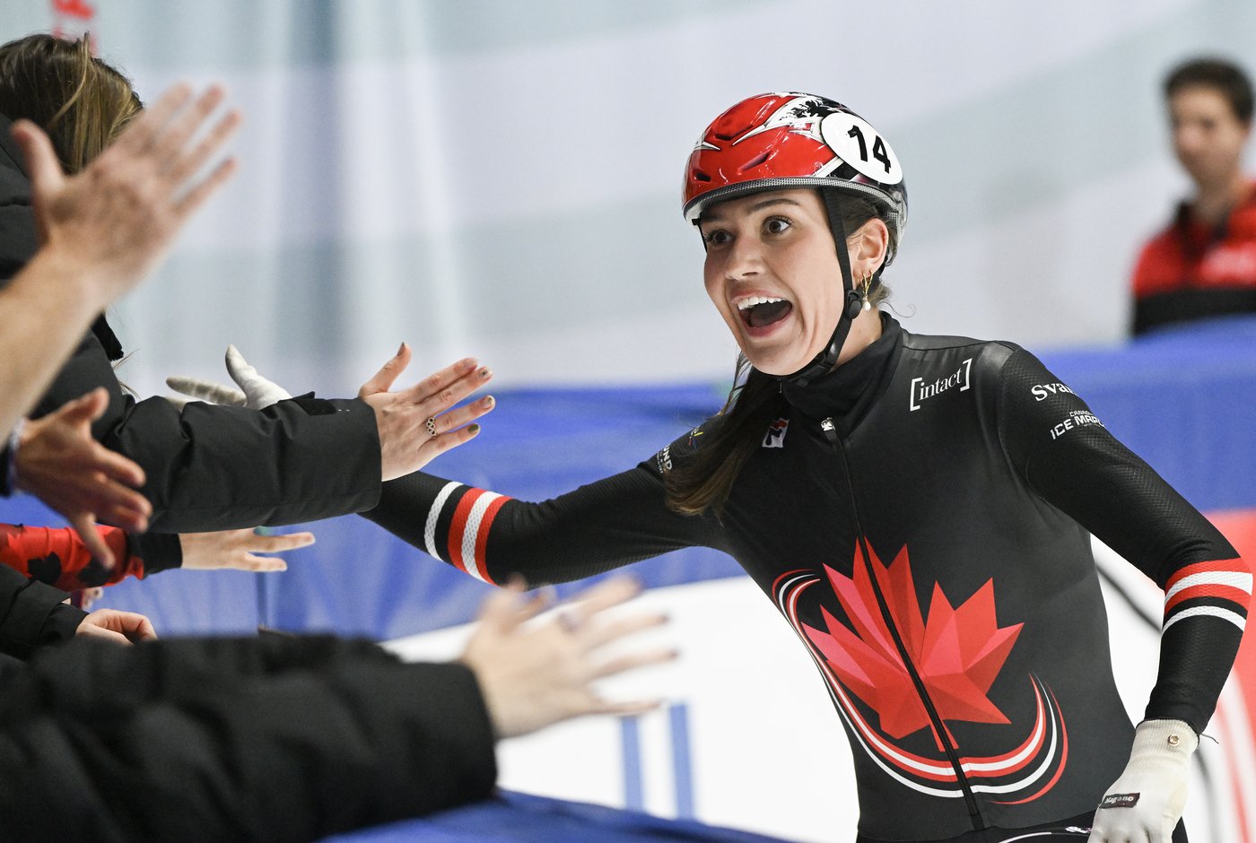 Sarault strikes gold again at Short Track World Tour in Montreal | iNFOnews.ca