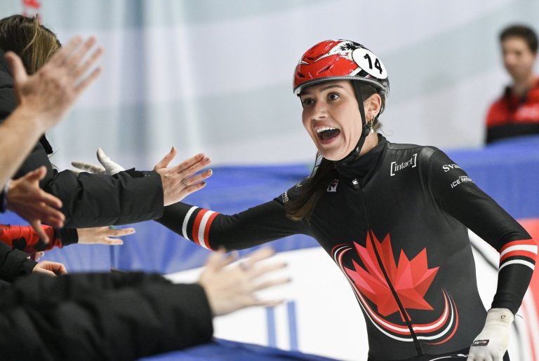 Sarault strikes gold again at Short Track World Tour in Montreal | iNFOnews.ca