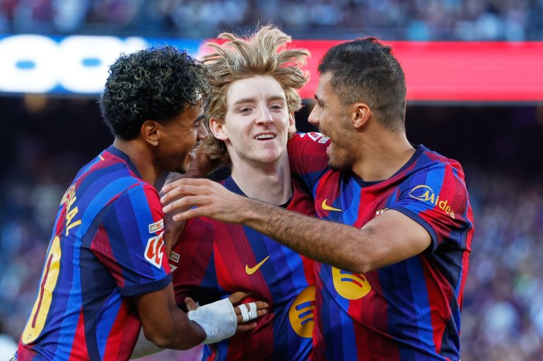Anthony Gordon scores first goal for Barcelona as leader equals best start in La Liga | iNFOnews.ca