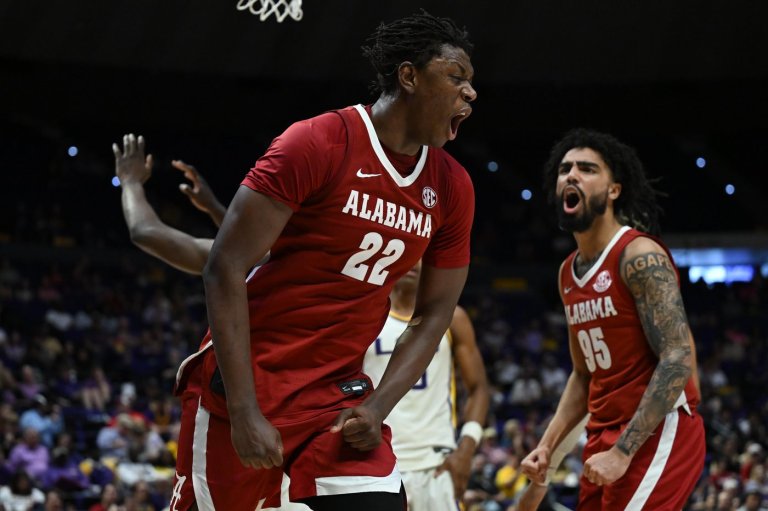 No. 25 Alabama beats LSU 90-83 for its 6th straight victory | iNFOnews.ca