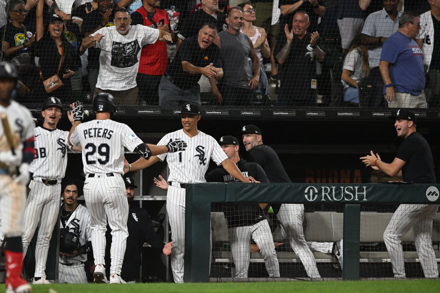 White Sox rookie Tristan Peters hits a home run in 5th straight game, tying franchise mark | iNFOnews.ca