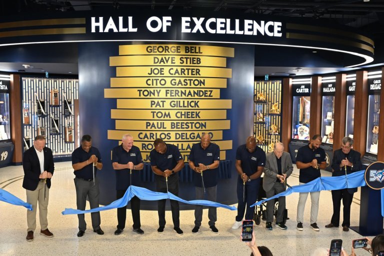 Toronto Blue Jays unveil Hall of Excellence at Rogers Centre | iNFOnews.ca