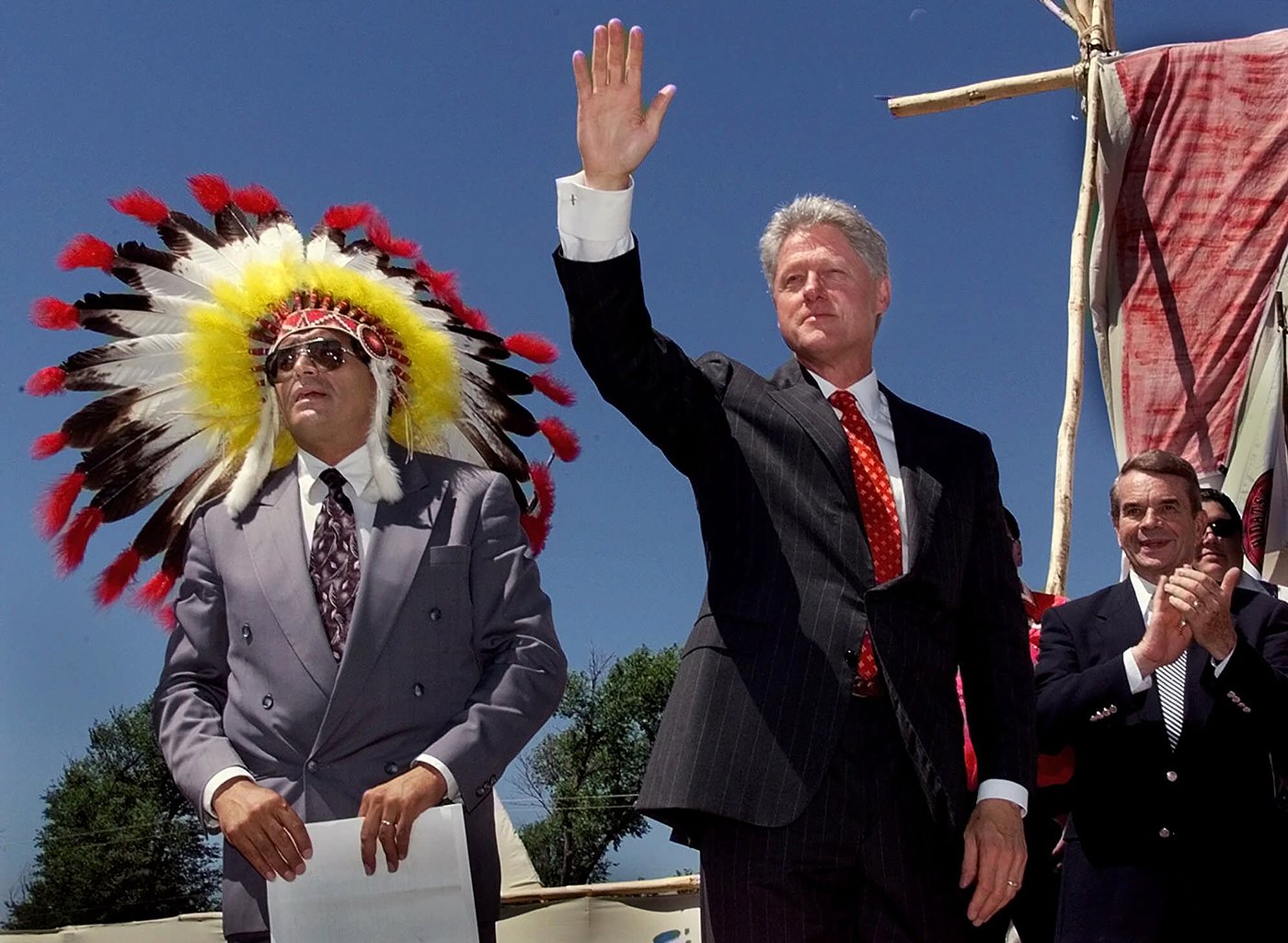 Trump makes rare presidential visit to tribal land for rally | iNFOnews.ca