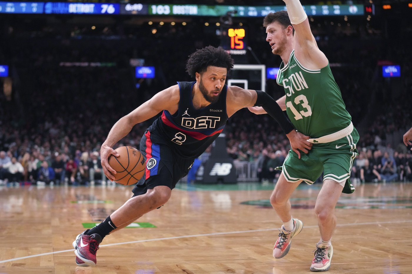 Pritchard scores 27 and hits 7 3-pointers to help Celtics earn 20th win, power past Pistons 123-99 | iNFOnews.ca