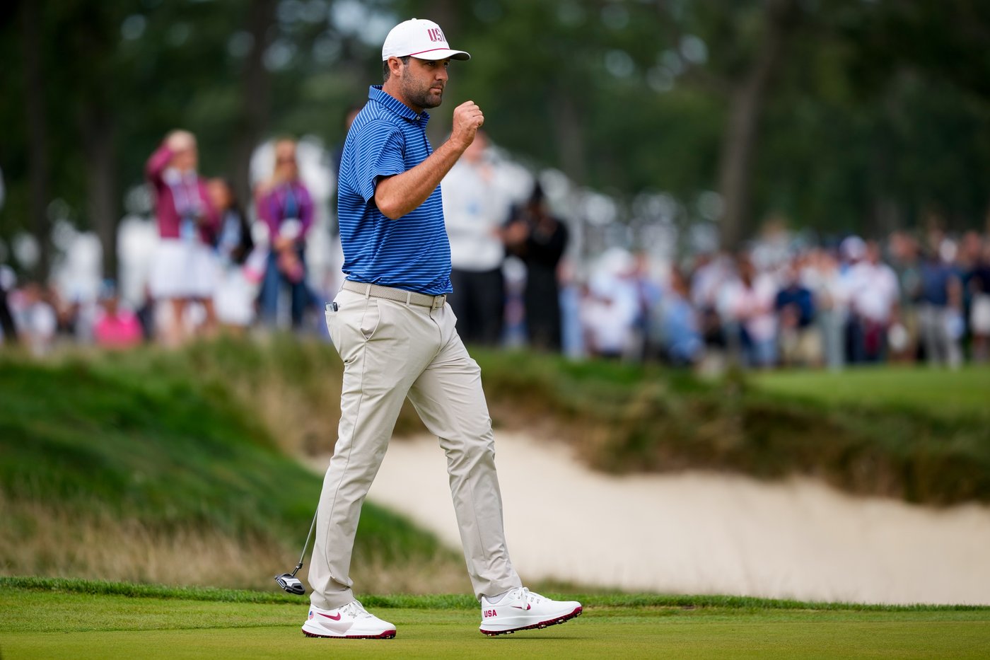 Scheffler and Burns finally win together and stake Americans to 3-2 lead in Presidents Cup | iNFOnews.ca