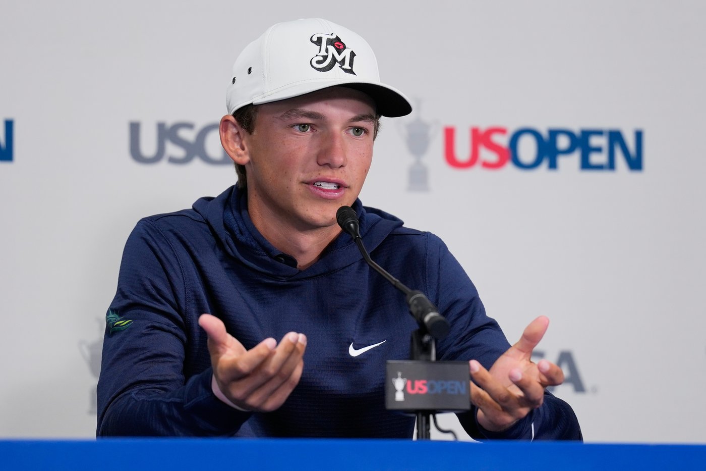 Miles Russell is 17 and in his first U.S. Open. It's not his first time against tour pros | iNFOnews.ca