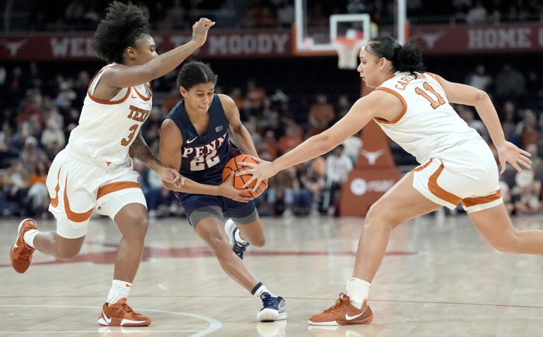 Booker's 17 points, 10 rebounds pace No. 4 Texas to an 81-63 win against Pennsylvania. | iNFOnews.ca