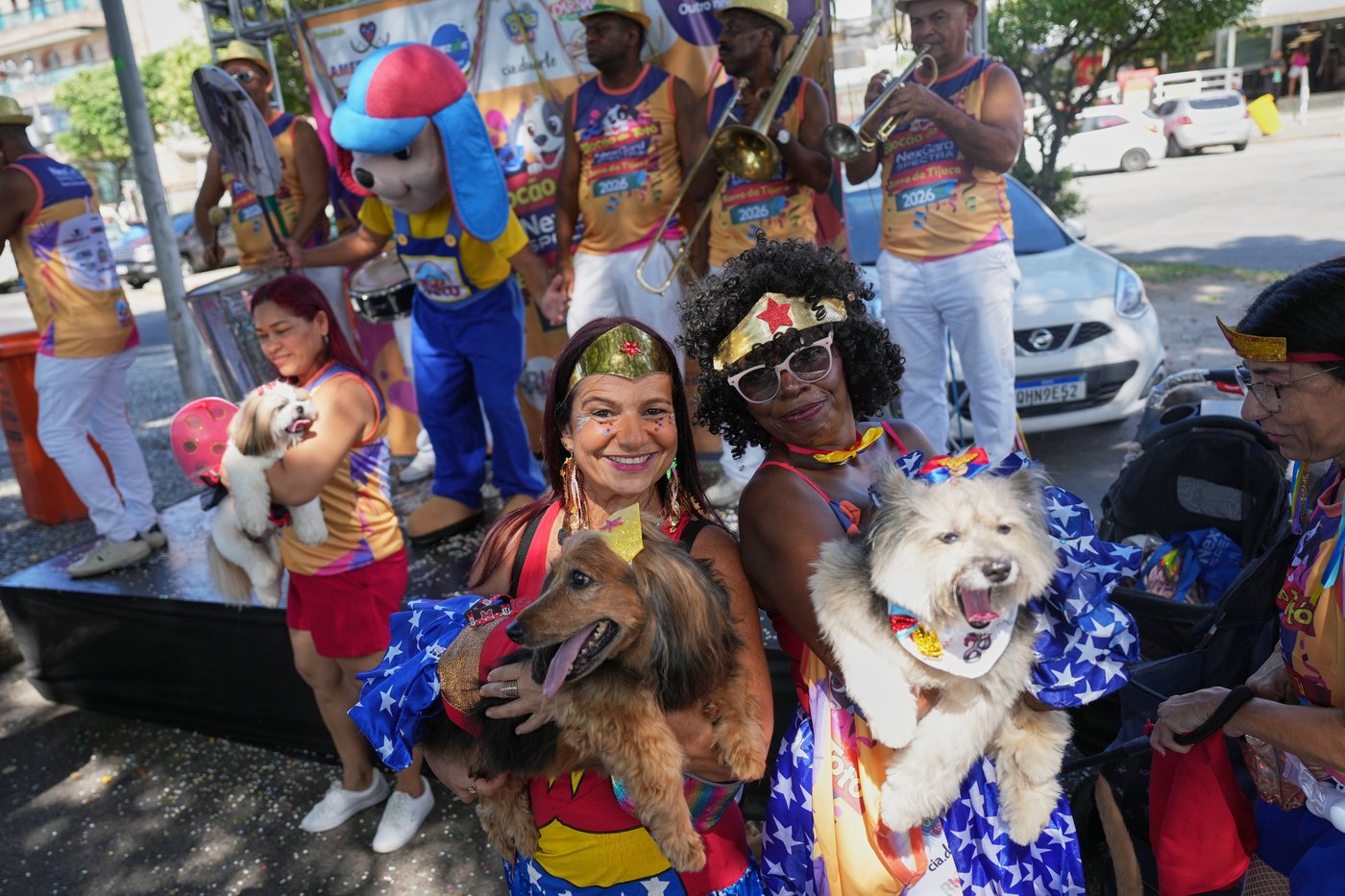Dogs parade at Rio Carnival as their owners protest against animal cruelty | iNFOnews.ca