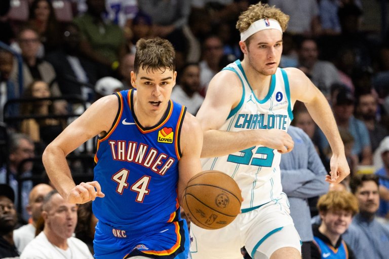 Thunder prospect Nikola Topic makes his G League debut after knee injury, cancer treatment | iNFOnews.ca
