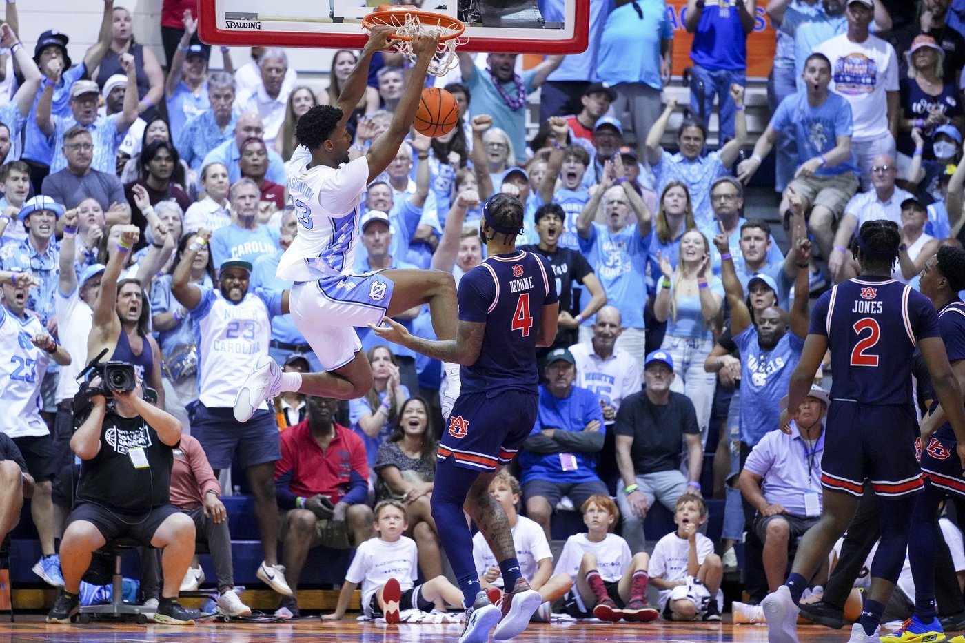 Broome has 23 points and 19 rebounds as No. 4 Auburn tops No. 12 UNC 85-72 to reach Maui title game | iNFOnews.ca