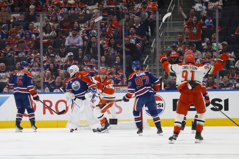 Gauthier scores two, Anaheim Ducks beat Edmonton Oilers 6-4 in Game 2 | iNFOnews.ca