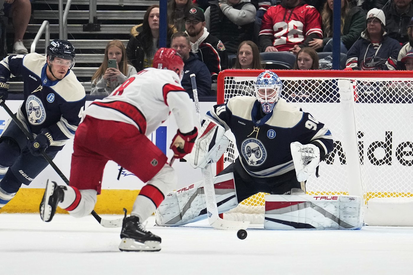 Marchenko ties it late, Monahan gets only goal in shootout as Blue Jackets beat Hurricanes 5-4 | iNFOnews.ca