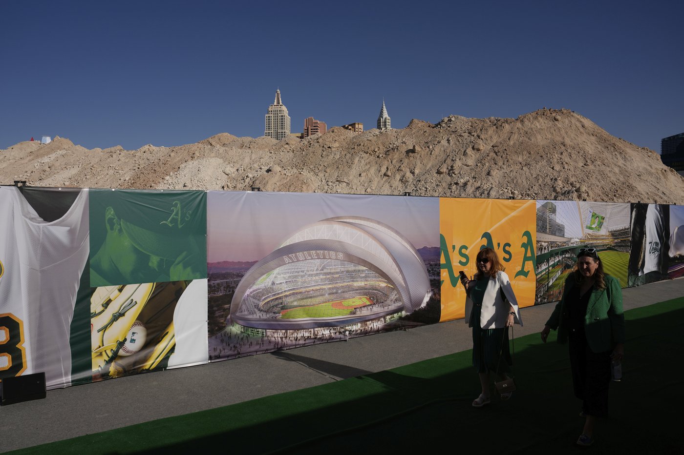 Athletics celebrate groundbreaking of $1.75 billion stadium project in Las Vegas | iNFOnews.ca