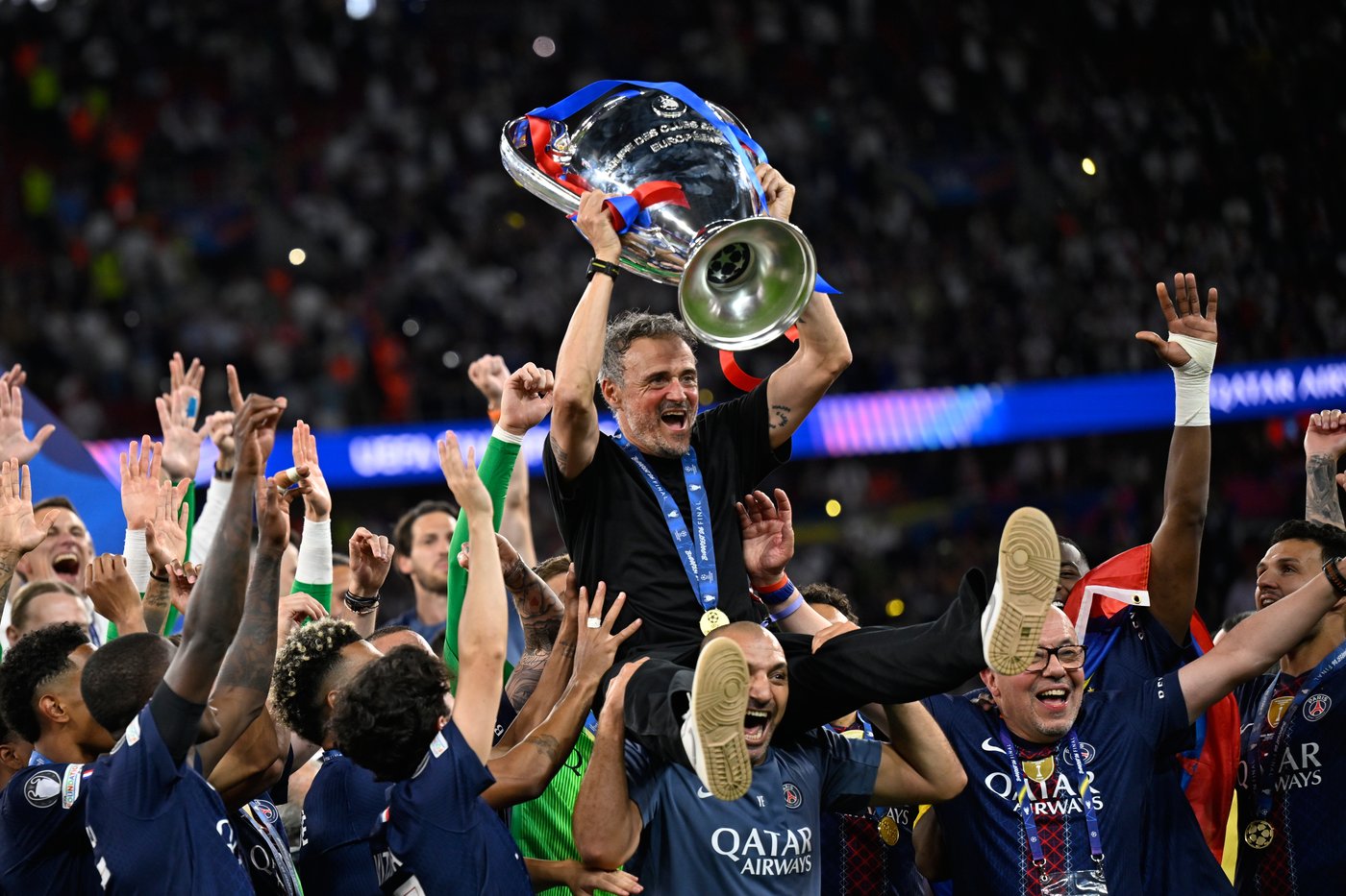 PSG wins back-to-back Champions League titles after shootout victory against Arsenal | iNFOnews.ca