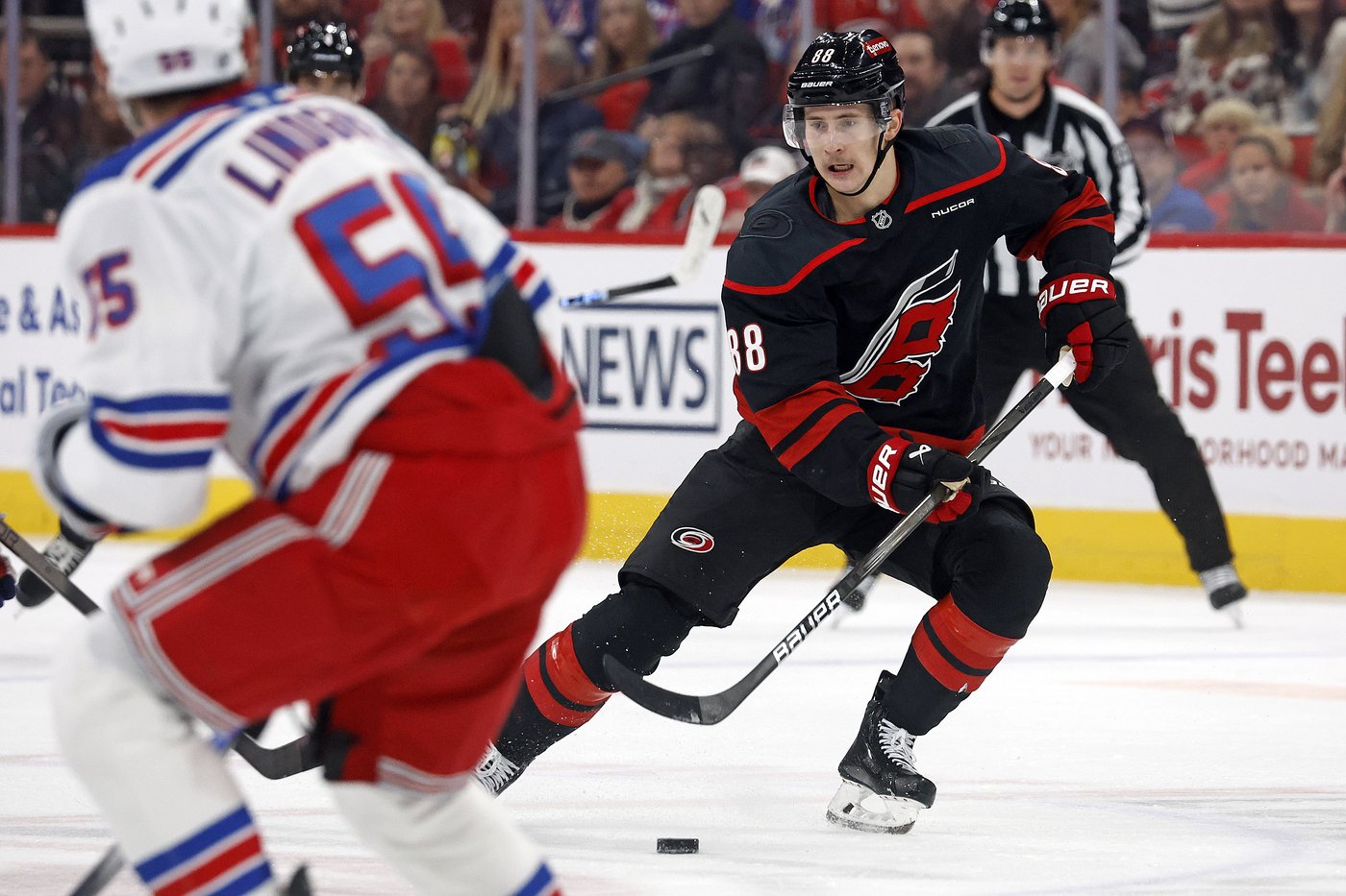 Hurricanes rally to beat Rangers 4-3 extending home win streak to nine | iNFOnews.ca Hurricanes rally to beat Rangers 4-3 extending home win streak to nine | iNFOnews.ca