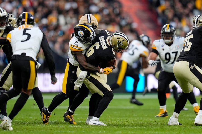 Saints rush for just 18 yards in 16-10 loss to Steelers to spoil their Paris week | iNFOnews.ca