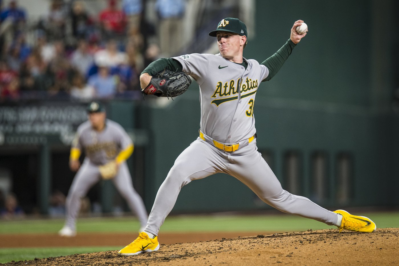 Soderstrom hits a 2-run double as the A's knock off the Rangers 2-1 | iNFOnews.ca Soderstrom hits a 2-run double as the A's knock off the Rangers 2-1 | iNFOnews.ca