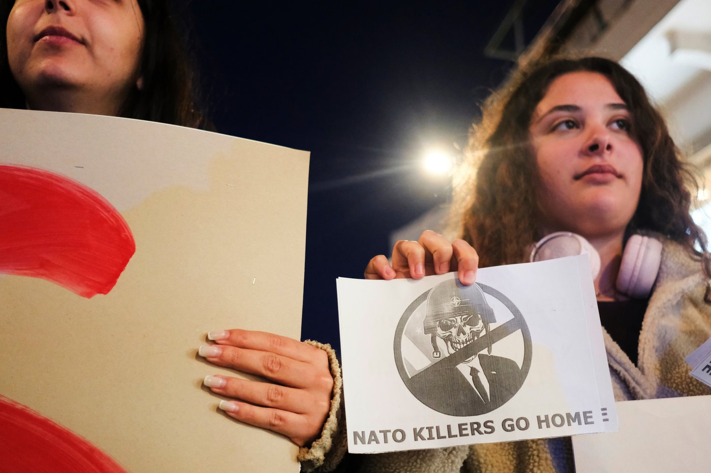 Protest held on Greek island against docked US aircraft carrier as Iran tension builds | iNFOnews.ca Protest held on Greek island against docked US aircraft carrier as Iran tension builds | iNFOnews.ca