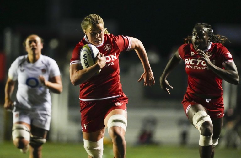 Canadian women's rugby team rolls past England 31-22 for second straight time | iNFOnews.ca