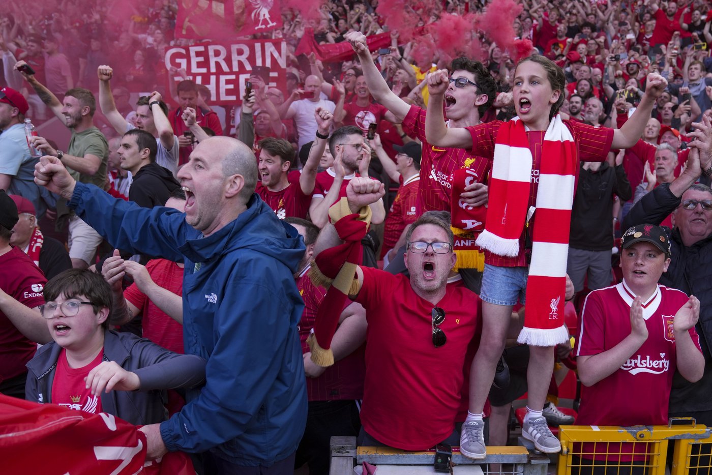PHOTO COLLECTION: Liverpool Clinch Premier League Title | iNFOnews.ca