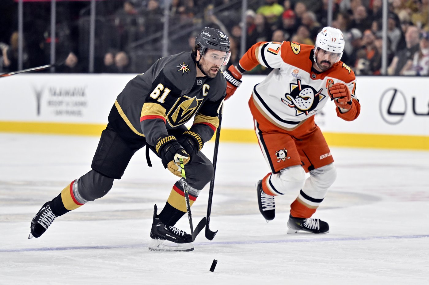 Hertl scores decisive goal as Golden Knights beat Ducks 3-1 | iNFOnews.ca
