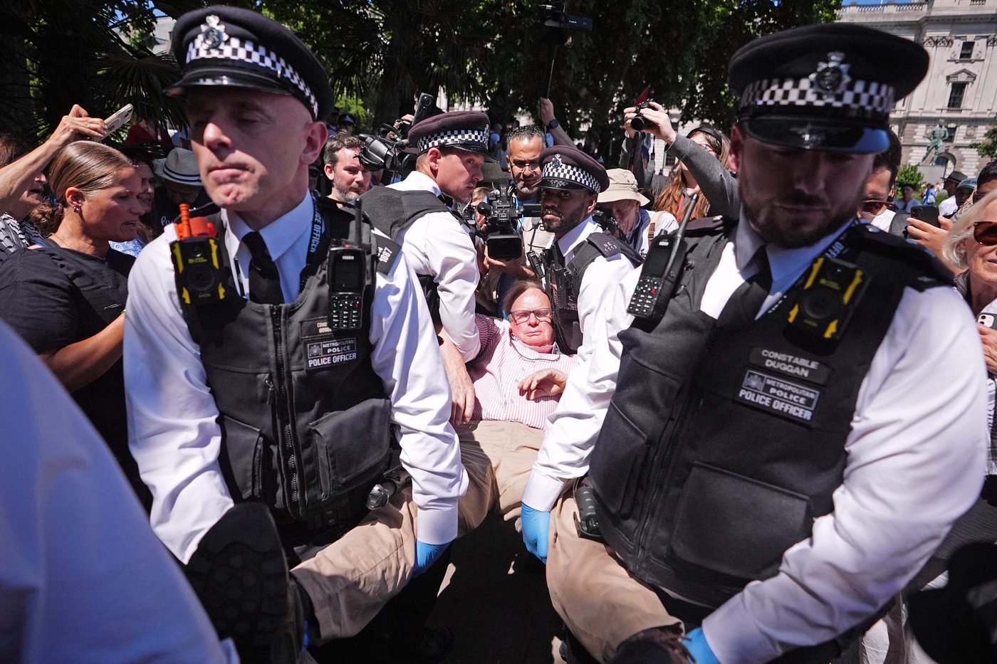More than 70 arrested at UK protests in support of banned group Palestine Action | iNFOnews.ca