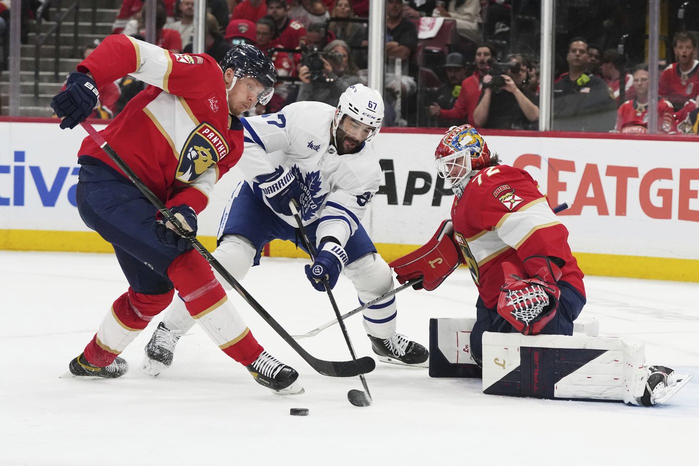 Auston Matthews breaks through, Maple Leafs beat Panthers 2-0 to force Game 7 | iNFOnews.ca