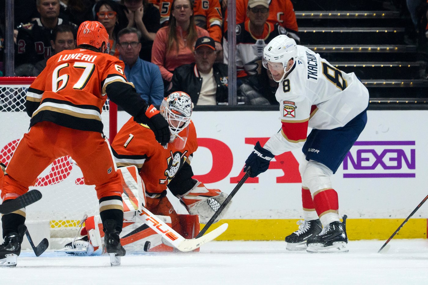 Mikael Granlund scores in OT, Cutter Gauthier gets 2 goals in Ducks' 3-2 win over Panthers | iNFOnews.ca