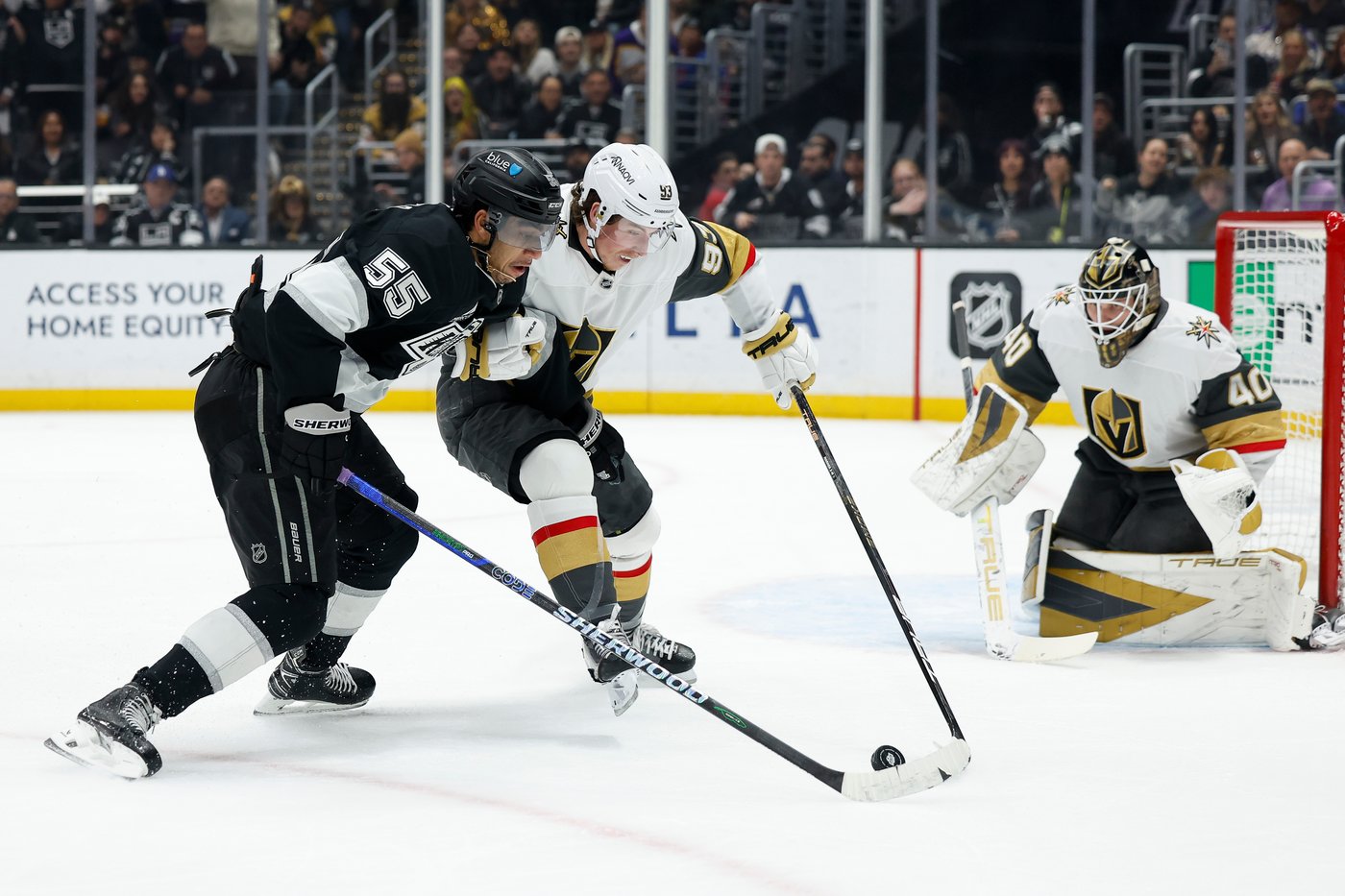 Stone scores in OT, Eichel had 3 assists in Golden Knights' 3-2 win over Kings | iNFOnews.ca