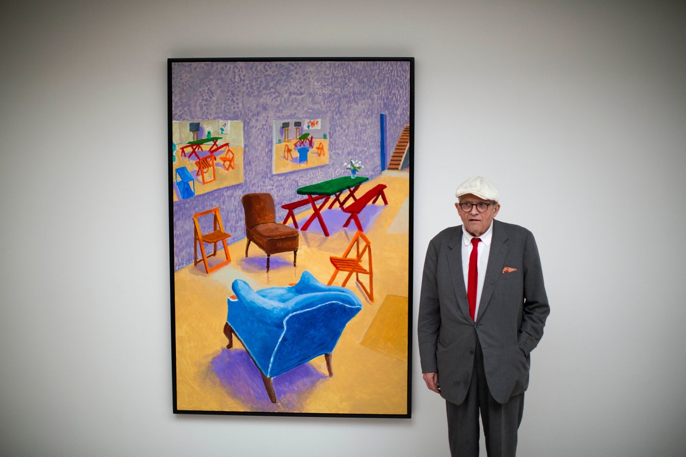 David Hockney, iconic British artist known for his colorful landscapes and pool scenes, dies at 88 | iNFOnews.ca