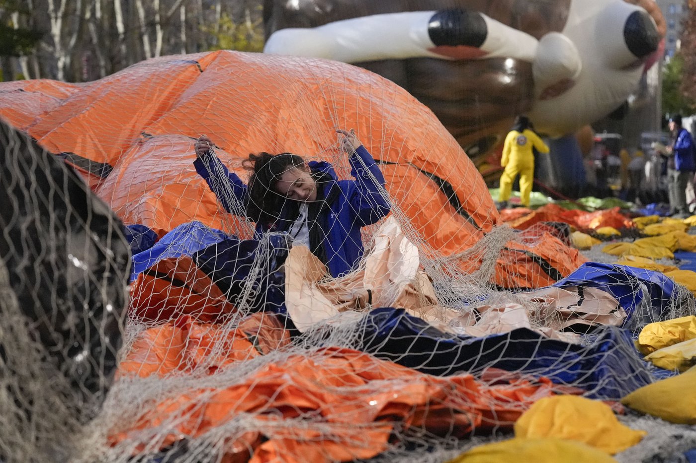 Massive balloons take shape ahead of the Macy’s Thanksgiving Day Parade | iNFOnews.ca