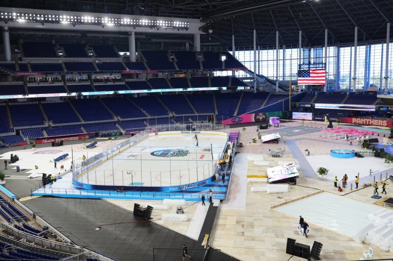 Outdoor hockey. In Miami. It's finally going to happen on Friday, when Panthers play Rangers | iNFOnews.ca