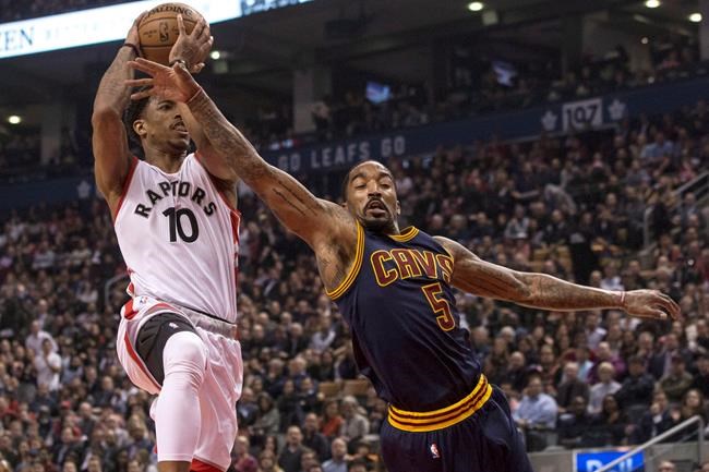 Raptors' win streak halted at six, drop a 116-112 decision to Cleveland | iNFOnews.ca CP1171753447